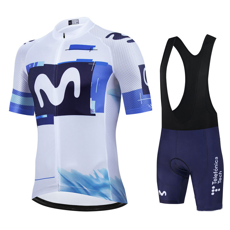 Summer Clothing Sale Men - Movistar Pro Team-Camiseta de Ciclismo de