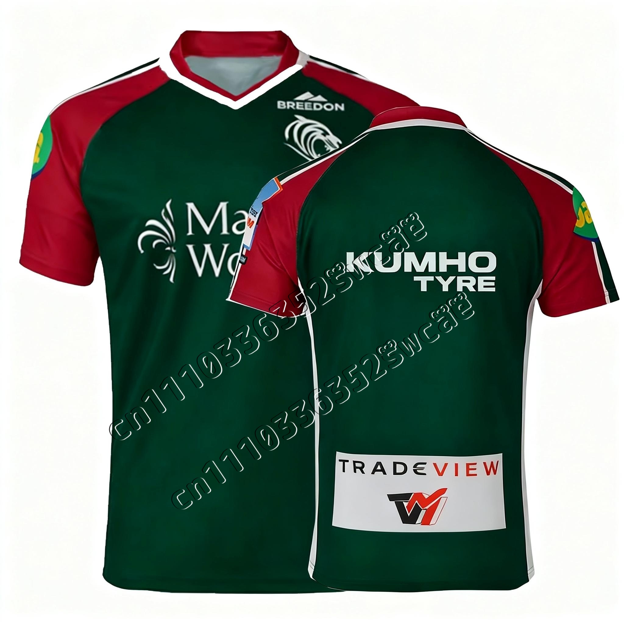 Summer Clothing Uk - Camiseta Deportiva de Rugby Leicester Tigers