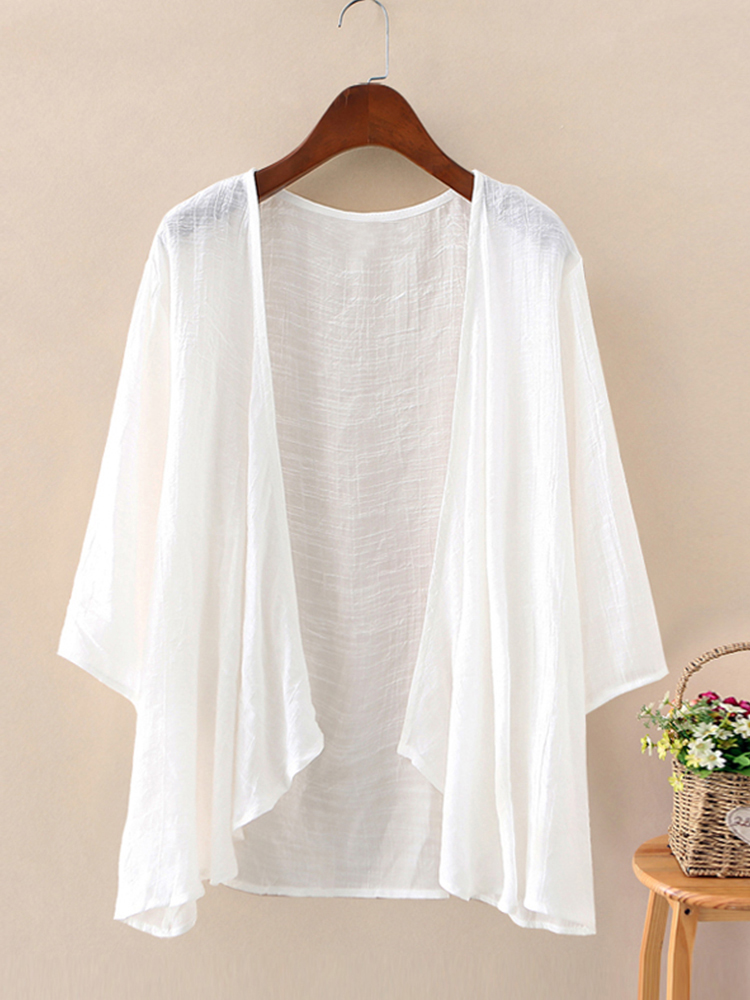 ZANZEA-cárdigans sólidos para  - Summer Clothing Old Money reseña y precio