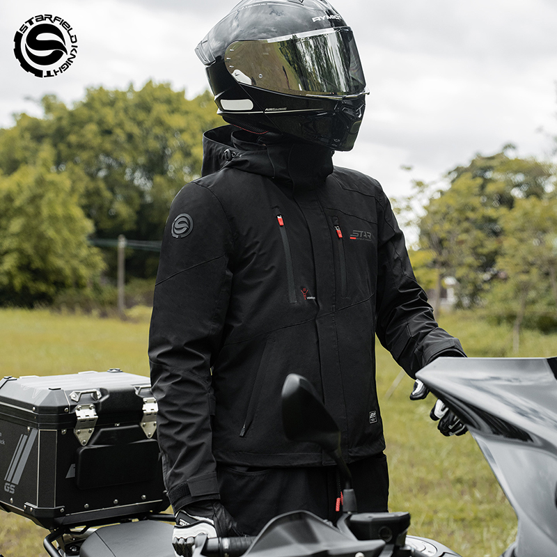 Chaqueta de Motocicleta Negra  - Summer Knights Clothing reseña y precio