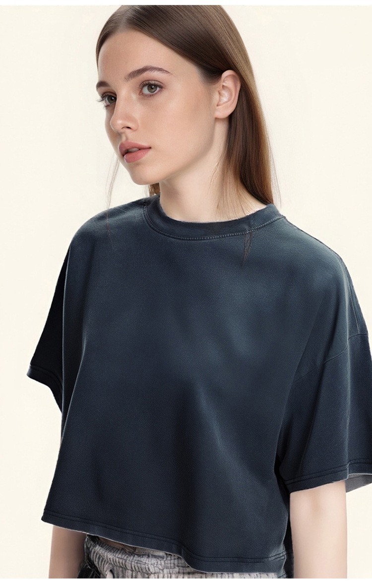LOLO-Camiseta corta Sexy para  - Summer Clothing Modest reseña y precio