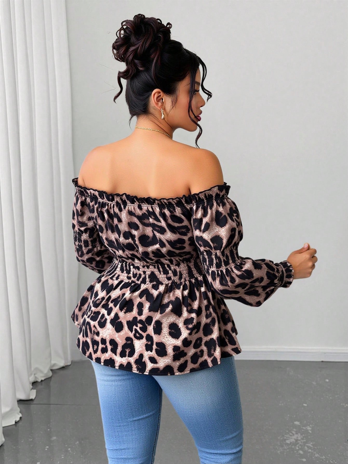 Blusa de Moda de Talla Grande  - Off Shoulder Blouse reseña y precio