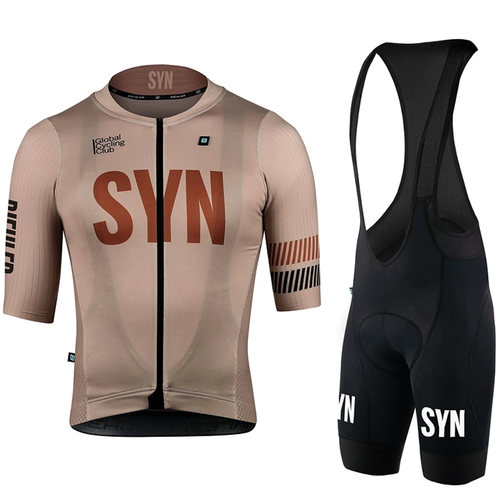 SYN ropa de ciclismo marrón pa - Summer Clothing Sale Men reseña y precio
