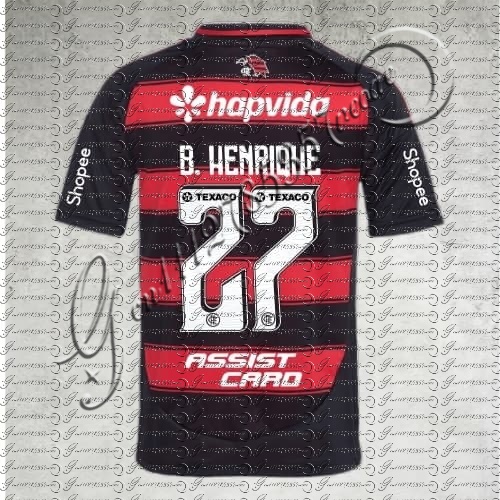 Camiseta de Fútbol Flamengo co - Summer Clothing Sale Men reseña y precio