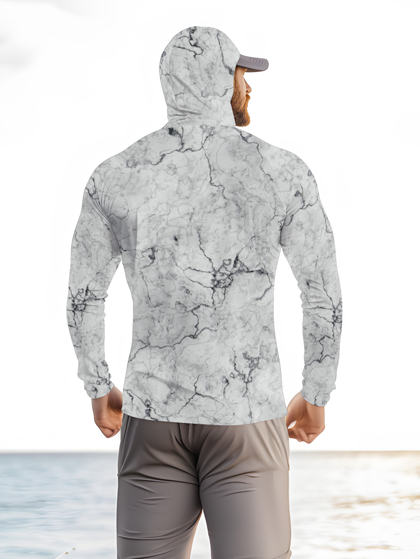 Camisa de pesca con capucha pa - Summer Clothing Long Sleeve reseña y precio