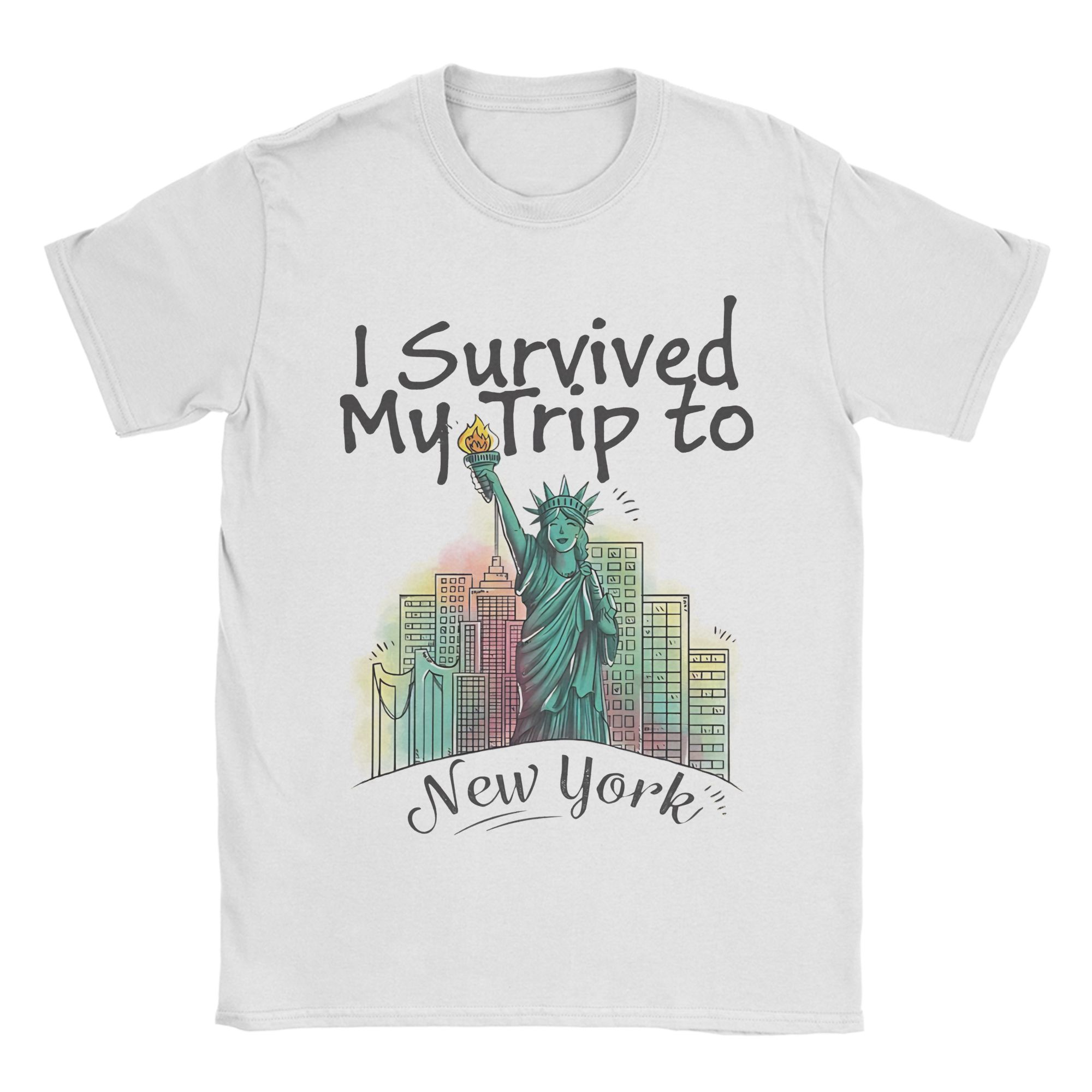Camiseta Retro I Survived My T - Summer Clothing Nyc reseña y precio